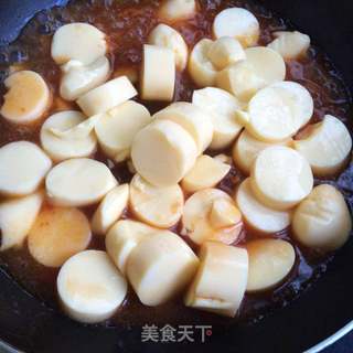 茄汁日本豆腐的做法步骤:4