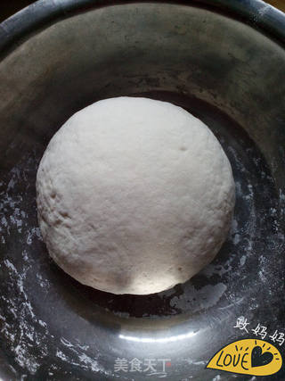 麦蒿馅饺子的做法步骤:2