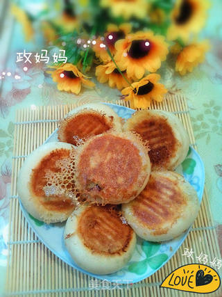 荠菜煎包的做法步骤:16