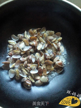 辣炒蛤蜊的做法步骤:5