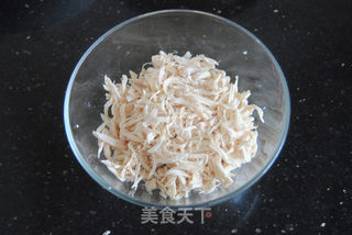 紫苏拌鸡丝的做法步骤:5