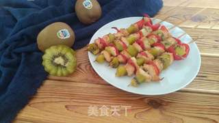 果香鸡肉串的做法步骤:8
