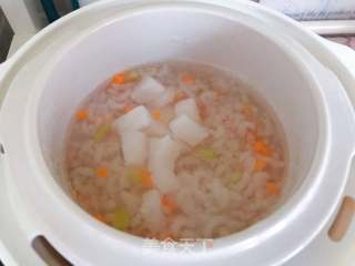 【宝宝辅食】鳕鱼燕麦米粥的做法步骤:10