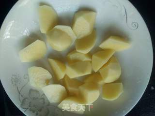 土豆胡萝卜炖鸡腿的做法步骤:4