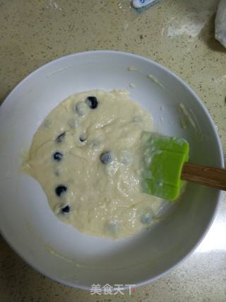 爆浆蓝莓马芬的做法步骤:10