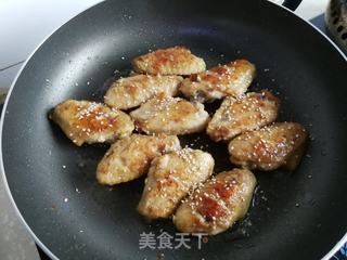 香煎鸡中翅的做法步骤:7