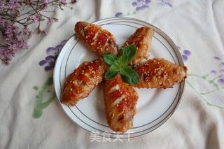 香煎鸡中翅的做法步骤:8