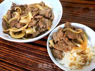 牛肉盖饭的做法步骤:11