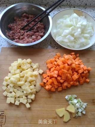 黑胡椒牛肉焖饭的做法步骤:5