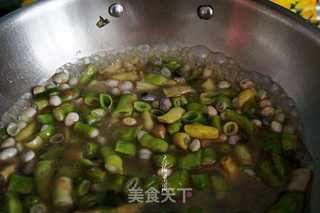 豆角炒饭的做法步骤:5