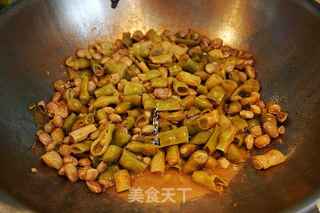 豆角炒饭的做法步骤:6