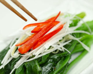 白灼芥兰的做法步骤:7