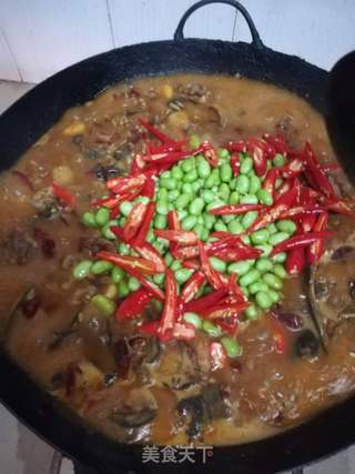 酸汤鲜味甲鱼的做法步骤:12