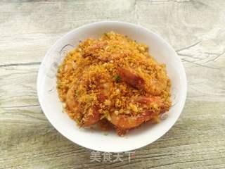 炒虾的做法步骤：12