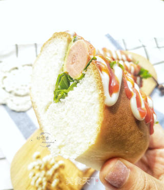 火腿热狗的做法步骤:17