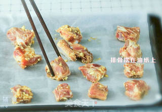 蒜香烤排骨的做法步骤:4