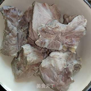 萝卜缨炖排骨的做法步骤:12