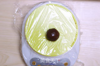 黑糖五仁月饼的做法步骤:14