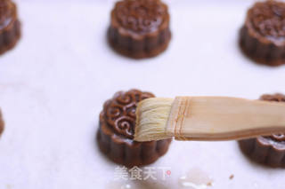 黑糖五仁月饼的做法步骤:22