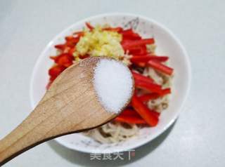 红椒拌金针菇的做法步骤：10