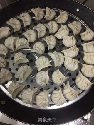 韭菜肉馅饺子的做法步骤:8