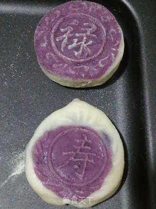 多彩冰皮月饼的做法步骤:16