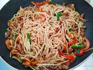 扬州干丝炒肉丝的做法步骤:15