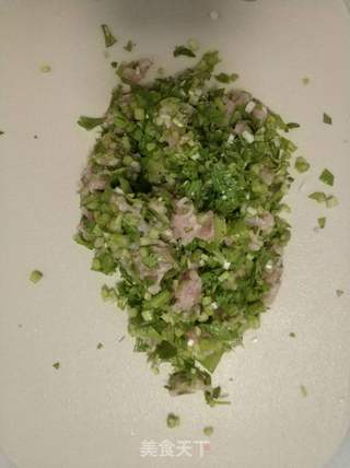 芹菜猪肉水饺的做法步骤:9
