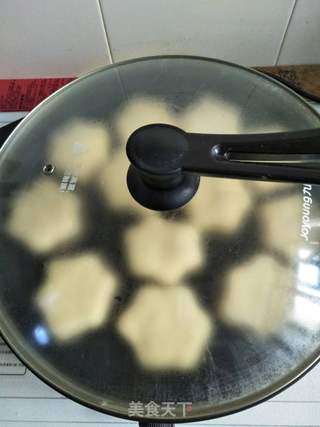 奶香发面饼的做法步骤:9