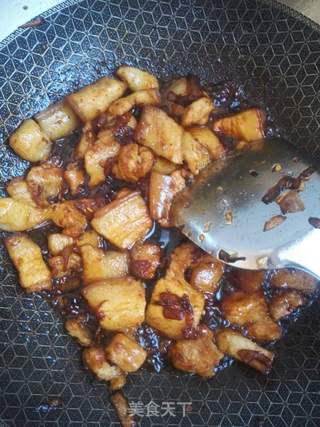 家常卤肉饭的做法步骤:6