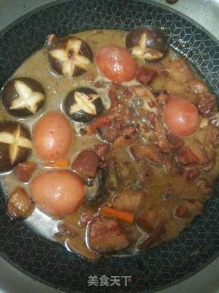 家常卤肉饭的做法步骤:10