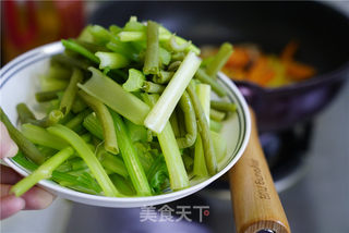 素六味小炒的做法步骤:6