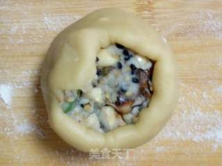 老五仁月饼的做法步骤:6