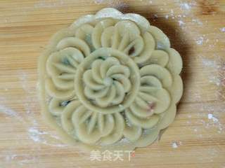 老五仁月饼的做法步骤:7