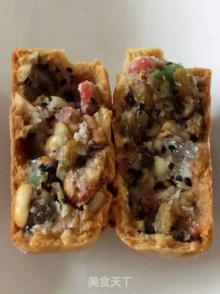老五仁月饼的做法步骤:11