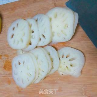 炝藕片的做法步骤:2