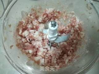 猪肉茄丁包子的做法步骤:5