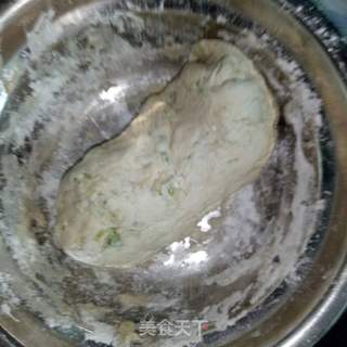 红糖糍粑,槐花糯米糕的做法步骤:5