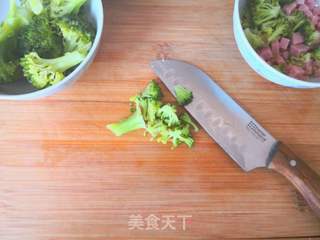 火腿西兰花薯碗的做法步骤:5