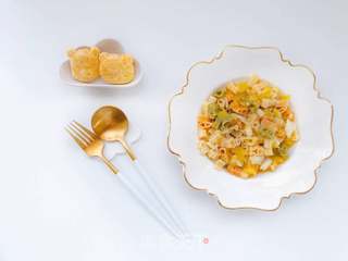 【宝宝辅食】鳕鱼黄金意面的做法步骤:17