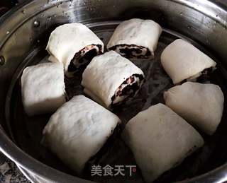 红豆刀切馒头的做法步骤:7