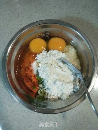 莲藕鸡蛋早餐饼的做法步骤:6