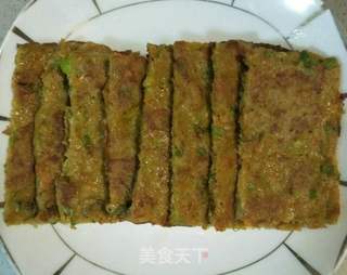 莲藕鸡蛋早餐饼的做法步骤:12
