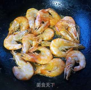 蒜蓉番茄㸆虾#海鲜#的做法步骤:5