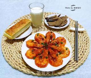 蒜蓉番茄㸆虾#海鲜#的做法步骤:12