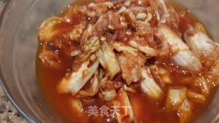 韩式辣白菜饺的做法步骤:2