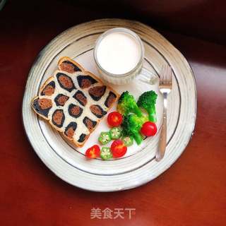 豹纹吐司-中种法的做法步骤:13
