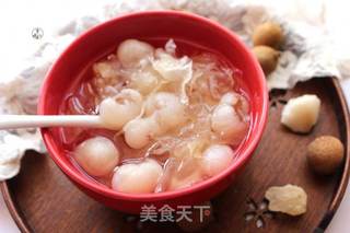 老冰糖龙眼银耳羹的做法步骤:9