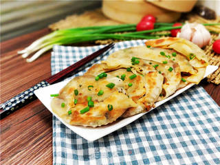 进阶版鳗鱼葱油饼的做法步骤:12