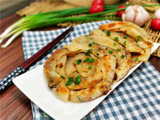 进阶版鳗鱼葱油饼的做法步骤:14